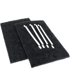 Filtre Charbon 335x195 Par 2 (335x200mm) Pour Hotte Sauter