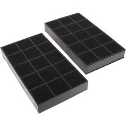 Filtre Charbon 235x133 Par 2 Pour Hotte Sauter