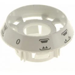 Collerette Bouton Four Blanc Pour Cuisiniere Sauter