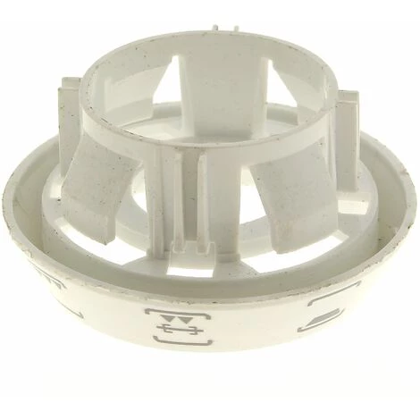 Collerette Bouton Four Blanc Pour Cuisiniere Sauter 4 Collerette Bouton Four Blanc Pour Cuisiniere Sauter – Image 2