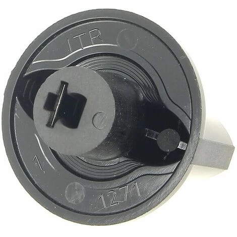 Bouton Noir 12h Pour Table De Cuisson Sauter 5 Bouton Noir 12h Pour Table De Cuisson Sauter – Image 3