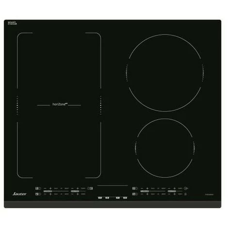 SAUTER Plaque De Cuisson Induction 4 Foyers 7200W HoriZone 15 Niveaux De Puissance - Noir 3 SAUTER Plaque De Cuisson Induction 4 Foyers 7200W HoriZone 15 Niveaux De Puissance - Noir