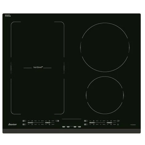 SAUTER Plaque De Cuisson Induction 4 Foyers 7200W HoriZone 15 Niveaux De Puissance - Noir 5 SAUTER Plaque De Cuisson Induction 4 Foyers 7200W HoriZone 15 Niveaux De Puissance - Noir – Image 3