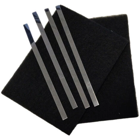 Lot De 2 Filtres Charbon (avec Tiges De Fixation) (62114-6947) (74X4121) Hotte SAUTER, BRANDT 3 Lot De 2 Filtres Charbon (avec Tiges De Fixation) (62114-6947) (74X4121) Hotte SAUTER, BRANDT