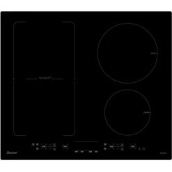 Table De Cuisson Induction 60cm 4 Feux 7200w - Spi1106b - Sauter - Noir