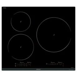 Table De Cuisson à Induction 60cm 3 Feux 7400w Noir - Spi9544b - Sauter - Noir
