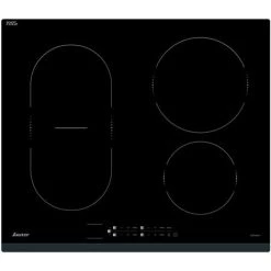 Table De Cuisson à Induction 60cm 4 Feux 7200w - Spi6466b - Sauter - Noir