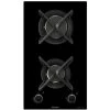 Table De Cuisson Domino Gaz 31cm 2 Foyers - Spg9235b - Sauter - Noir -Sauter Soldes 54088940 1