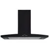Hotte Décor Murale SAUTER SHR9902B - Largeur 90cm - Noir - Evacuation / Recyclage