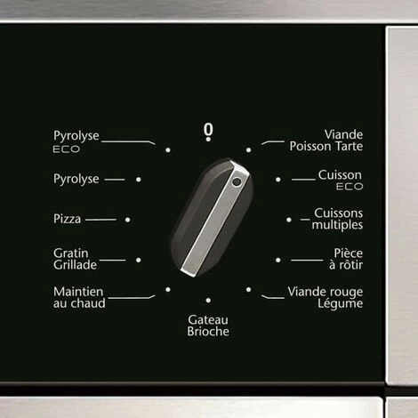 Four Pyrolyse Chaleur Tournante SAUTER SFP930X - Inox - 54L - A - Multifonction 4 Four Pyrolyse Chaleur Tournante SAUTER SFP930X - Inox - 54L - A - Multifonction – Image 2