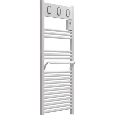 SAUTER Radiateur électrique Sèche-serviette Marapi Blanc 500 W 6 SAUTER Radiateur électrique Sèche-serviette Marapi Blanc 500 W – Image 4