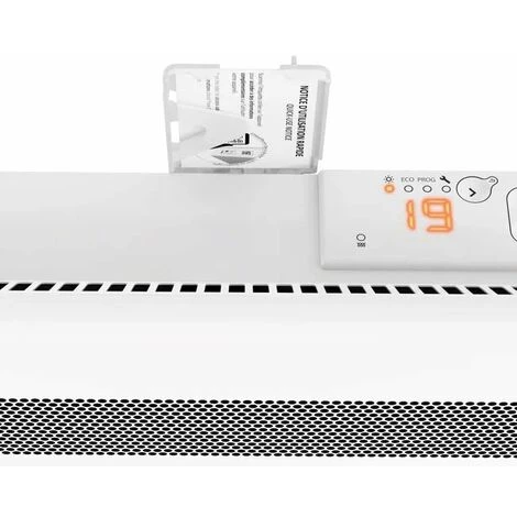 SAUTER Radiateur électrique à Rayonnement 1000 W Isarog Horizontal Blanc 7 SAUTER Radiateur électrique à Rayonnement 1000 W Isarog Horizontal Blanc – Image 5